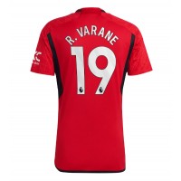 Pánský Fotbalový dres Manchester United Raphael Varane #19 2023-24 Domácí Krátký Rukáv